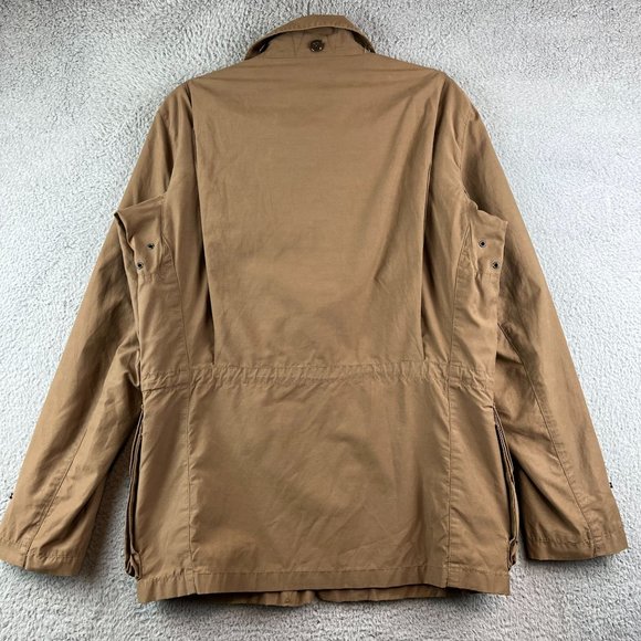 J. Crew Sporting Goods Small Stonehall Jacket Dual Zipper Snap Field Coat Utilit - Picture 2 of 10